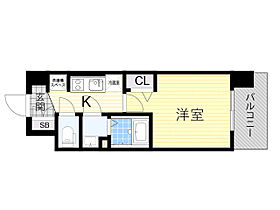 プレサンスOSAKA三国ネオス  ｜ 大阪府大阪市淀川区西三国２丁目（賃貸マンション1K・9階・21.66㎡） その2