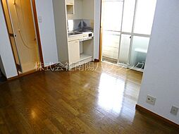 ハイツフィールド 206 2階ワンルームのリビング/ダイニング