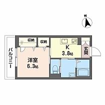 ソラーナ 102 ｜ 兵庫県三木市末広2丁目（賃貸マンション1K・1階・29.76㎡） その2