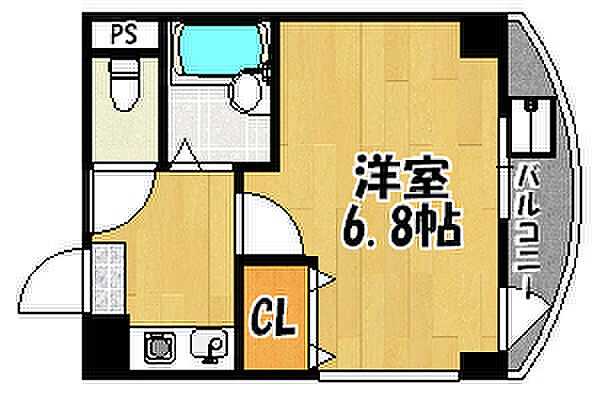 ノーブルハイム樽屋町 503｜兵庫県明石市樽屋町(賃貸マンション1K・5階・24.00㎡)の写真 その2