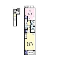 ファンド野里I 203 ｜ 兵庫県姫路市野里（賃貸アパート1LDK・2階・43.79㎡） その2