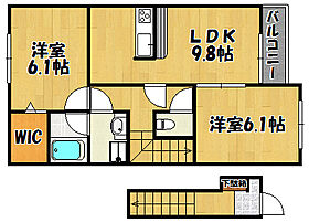 シエスタコート 211 ｜ 兵庫県神戸市西区玉津町西河原（賃貸アパート2LDK・2階・54.06㎡） その2