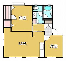 フレグランス古宮 A103 ｜ 兵庫県加古郡播磨町古宮1丁目（賃貸アパート2LDK・1階・50.81㎡） その2