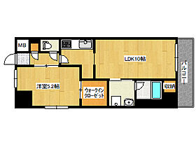 グランディール六甲 403 ｜ 兵庫県神戸市灘区神ノ木通1丁目（賃貸マンション1LDK・4階・38.92㎡） その2