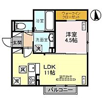 D-residence扇が丘 103 ｜ 石川県野々市市扇が丘石川県野々市市扇が丘280番（賃貸アパート1LDK・1階・41.09㎡） その2