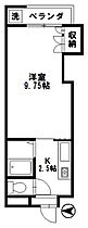 サテライト90 408 ｜ 石川県金沢市横川２丁目208番地（賃貸アパート1K・4階・24.42㎡） その2