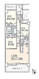 間取図画像 3LDK