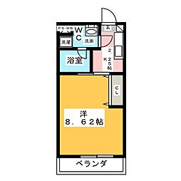 TokorozawaHouse 1Kの間取図画像