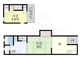 大阪府門真市元町（賃貸一戸建2K・2階・35.00㎡） その2