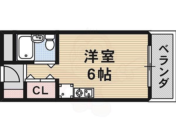 プレアール寝屋川池田 ｜大阪府寝屋川市池田中町(賃貸マンション1R・4階・17.90㎡)の写真 その2