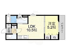 大阪府門真市本町4番7号（賃貸アパート1LDK・1階・37.06㎡） その2