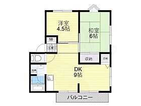 サンビレッジ太間C棟  ｜ 大阪府寝屋川市太間町12番11号（賃貸アパート2DK・2階・45.59㎡） その2