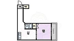 間取図画像 1DK