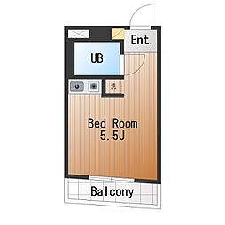 間取図画像 ワンルーム