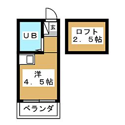 間取図画像 ワンルーム