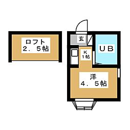 間取図画像 ワンルーム