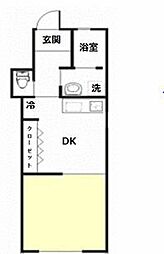間取図画像 1DK