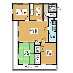 間取図画像 3LDK