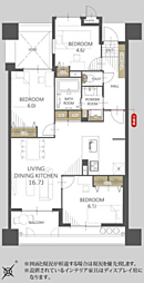 間取図画像 3LDK