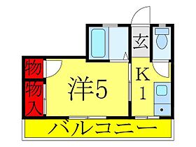 渡邊ビル 401 ｜ 東京都北区豊島3丁目（賃貸マンション1K・4階・19.42㎡） その2