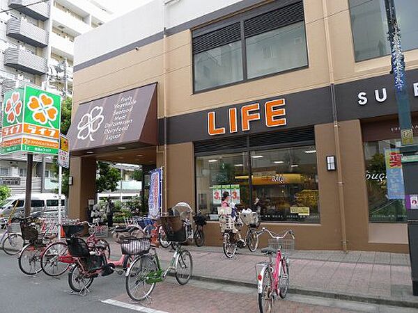 画像9:【スーパー】ライフ 仲宿店まで127ｍ