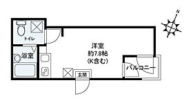 東京都板橋区中台1丁目（賃貸アパート1R・3階・16.17㎡） その2