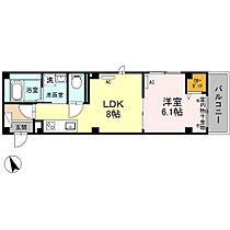 Cielo.T  ｜ 埼玉県川口市坂下町3丁目（賃貸マンション1LDK・5階・36.03㎡） その2