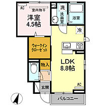 Casa Con Patio 111 ｜ 東京都板橋区小茂根3丁目（賃貸アパート1LDK・1階・35.70㎡） その2