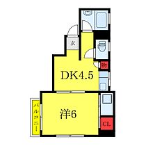 東京都板橋区南常盤台2丁目（賃貸マンション1DK・3階・25.38㎡） その2