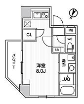 東京都豊島区巣鴨1丁目（賃貸マンション1R・5階・26.38㎡） その2