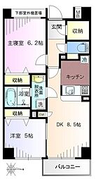 間取図画像 2DK
