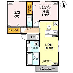 パチオーリ弥生町 1階/-