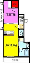 シャーメゾンルナピエナ 202 ｜ 大阪府東大阪市稲田上町１丁目13-10（賃貸マンション1LDK・2階・45.05㎡） その2