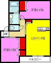 HASE庵II  ｜ 大阪府東大阪市稲田上町１丁目（賃貸アパート2LDK・1階・56.25㎡） その2