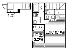 GRAN PASEO五福  ｜ 富山県富山市寺町441（賃貸アパート1LDK・2階・35.00㎡） その2