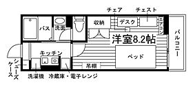 学生会館 Uni E’meal 富山大学前[食事付き]  ｜ 富山県富山市五福5351-1（賃貸マンション1K・3階・22.52㎡） その2