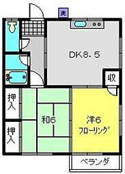 間取図画像 2DK