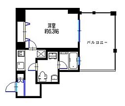 ロワール横浜二俣川 1Kの間取図画像