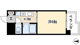 ベルメゾン本田  ｜ 愛知県名古屋市西区栄生1丁目18-20（賃貸マンション1K・4階・20.37㎡） その2