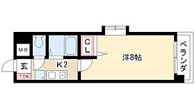 ウエストタウン福田  ｜ 愛知県名古屋市西区庄内通3丁目34（賃貸マンション1K・7階・21.45㎡） その2