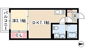 ハーモニーテラス山田西町  ｜ 愛知県名古屋市北区山田西町3丁目165-3（賃貸アパート1DK・2階・25.84㎡） その2