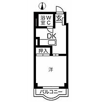 サンハイツ睦  ｜ 愛知県名古屋市北区上飯田西町3丁目33-3（賃貸マンション1K・5階・22.30㎡） その2