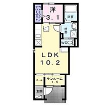 ローズガーデンB  ｜ 愛知県名古屋市北区西味鋺3丁目330番地（賃貸アパート1LDK・1階・36.25㎡） その2