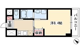 ブルーシャトー  ｜ 愛知県名古屋市西区児玉3丁目40-43（賃貸マンション1K・7階・29.75㎡） その2