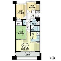 プラウド岩倉  ｜ 愛知県岩倉市下本町下市場136-2（賃貸マンション3LDK・6階・72.72㎡） その2