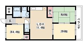 メゾンルミエール  ｜ 愛知県名古屋市西区山木2丁目147（賃貸マンション3LDK・3階・64.62㎡） その2