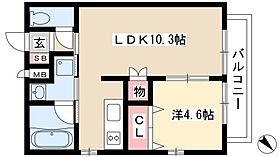 クレサス稚児宮．ｍ  ｜ 愛知県名古屋市北区稚児宮通2丁目25（賃貸マンション1LDK・2階・36.57㎡） その2