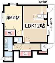 ブリーゼ諏訪  ｜ 愛知県北名古屋市中之郷27-1（賃貸アパート1LDK・1階・45.12㎡） その2