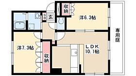 ナミアピアII  ｜ 愛知県清須市桃栄3丁目56（賃貸アパート2LDK・2階・59.38㎡） その2