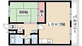 マンションフリーベル  ｜ 愛知県名古屋市西区牛島町2-10（賃貸マンション1LDK・8階・42.73㎡） その2